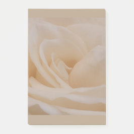 Cream Färgad Ro Closeup Post-it Block