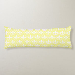 Cream Fleur de Lys Kroppskudde