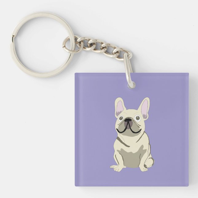Cream French Bulldog,  (Framsidan)