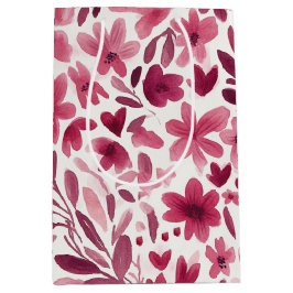 Cream Girly Pink Red Flowers Hearts Birthday