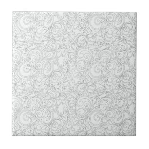 CREAM-GRAY-SWIRLS KAKELPLATTA