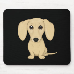 Cream Kort Hred Dachshund Musmatta