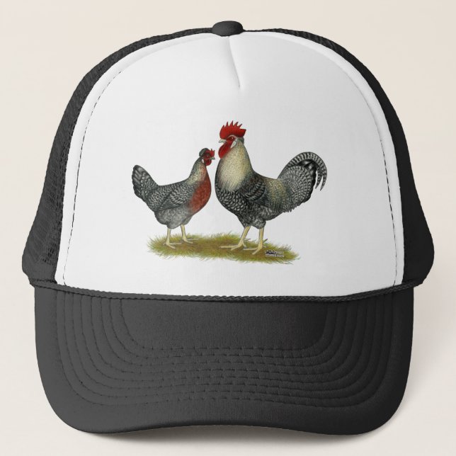 Cream Legbar Chickens Truckerkeps (Framsida)