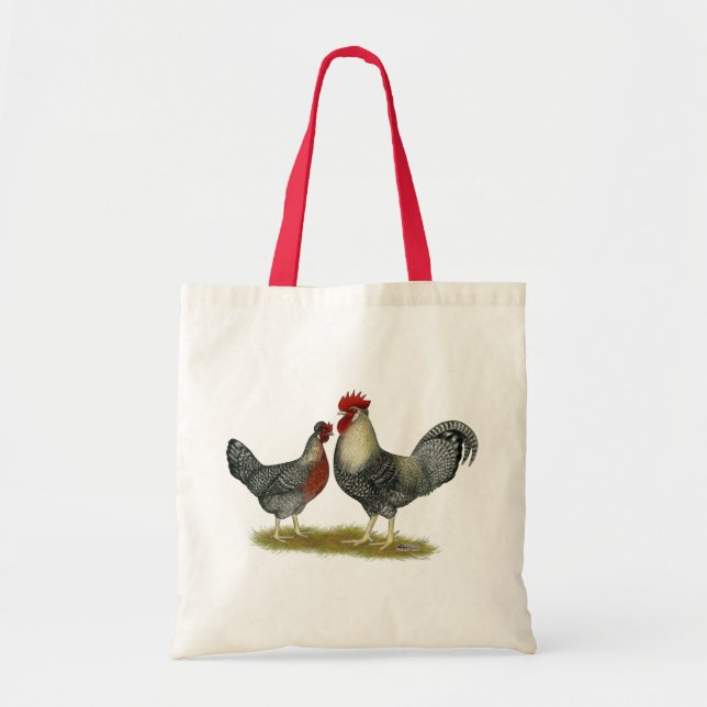 Cream Legbar Chickens Tygkasse (Framsidan)