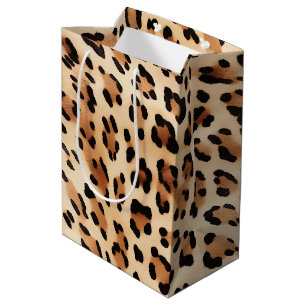 Cream Leopard Animal Print