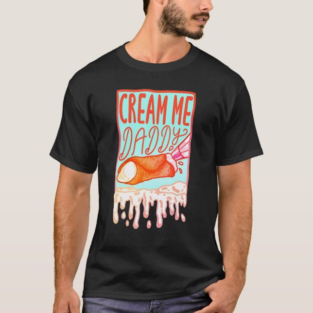 Cream Me pappa T Shirt (Framsida)