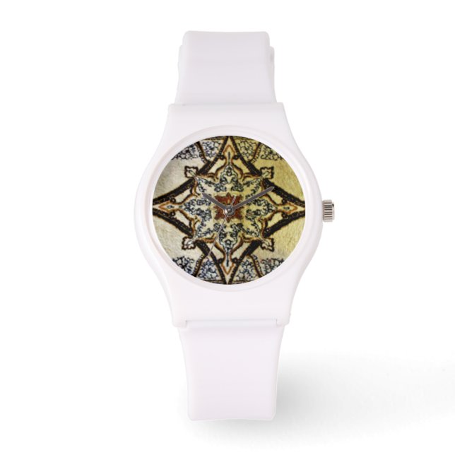 Cream Oriental Matta Armbandsur (Framsida)