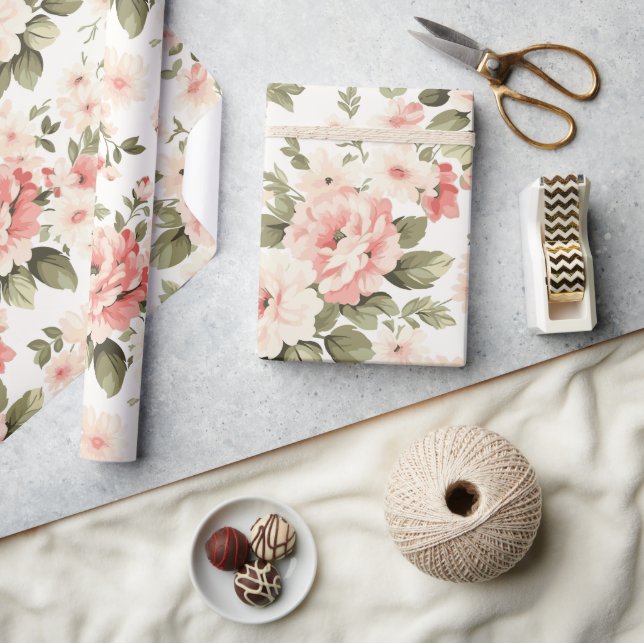 Cream Pastel ro Presentpapper (Hantverk)