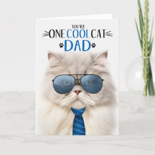 Cream Persian Cat Fars dag 1 Coola Cat Helgkort