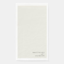 Cream Personlig Bröllop