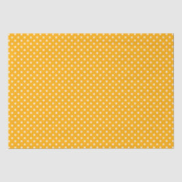 Cream Polka dots på Gult