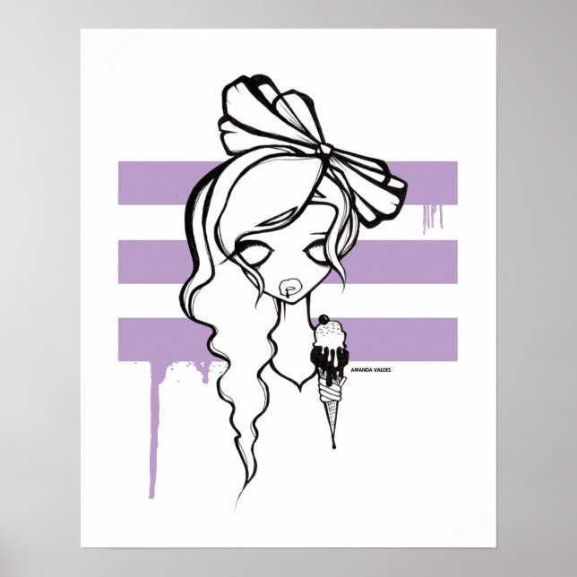 Cream Poster, 16x20 Poster (Framsidan)