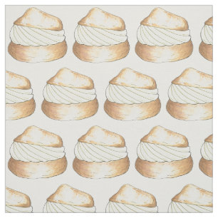 Cream Puff Pastry Creampuff Dessert Fransk Bakery Tyg