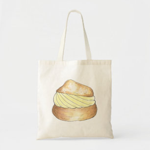 Cream Puff Puffs Creampuff Dessert Foodie Tote Tygkasse