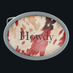 Cream Red Western Cowhide<br><div class="desc">Cream Red Black Western Cowgirl Cowboy Southwest Cowhide jul eller tillfälle</div>