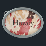 Cream Red Western Cowhide<br><div class="desc">Cream Red Black Western Cowgirl Cowboy Southwest Cowhide jul eller tillfälle</div>