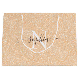  Cream Rosa Glitter Anpassad