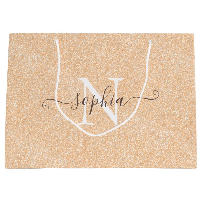  Cream Rosa Glitter Anpassad (Framsidan)