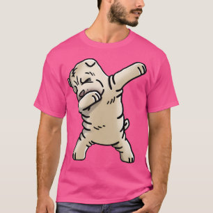 Cream Shar Pei Dabbar Rolig Hund Dab Dans T Shirt
