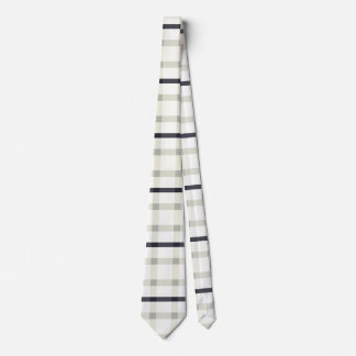 Cream Tartan i Grått och Black Slips
