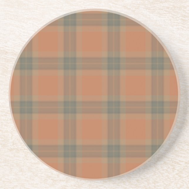 Cream Tartan Underlägg Sandsten (Framsidan)