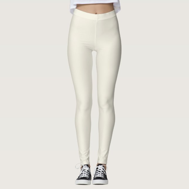 Cream to Match Guld Henna Mandala Tanktop Leggings (Framsida)