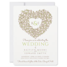 Cream vår-tulpaner teckning, hjärtat bröllop