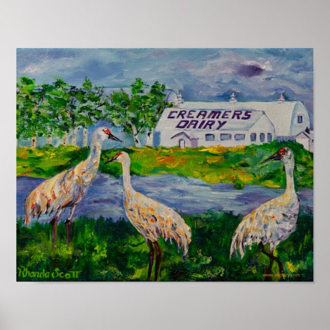 Creamer's Dairy Fairbanks Ak Poster (Framsidan)