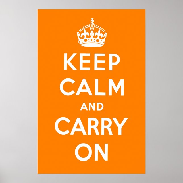 Creamsicle Orange Poster (Framsidan)