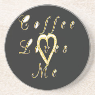 Creamy Coffee Älskare Design Underlägg