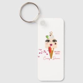 Creamy Dreamies Bellina Bacio Keychain Nyckelring