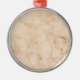 Creamy Marble (Elegant Struktur) Julgransprydnad Metall