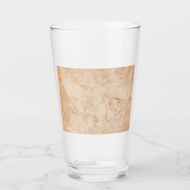 Creamy Marble Struktur Glaskopp (Framsida)