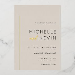 Creamy Neutralt Guld Detail Bröllop