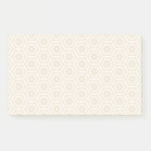 Creamy Peach Mönster Post-it Notes 6 X 10