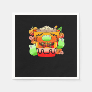 Creamy Pumpkin Spice Latte Season Pappersservett