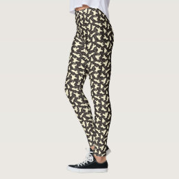 Creamy Spöken - Halloween mönster. Leggings