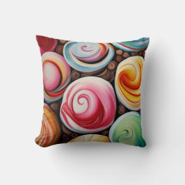 Creamy Swirls Kudde