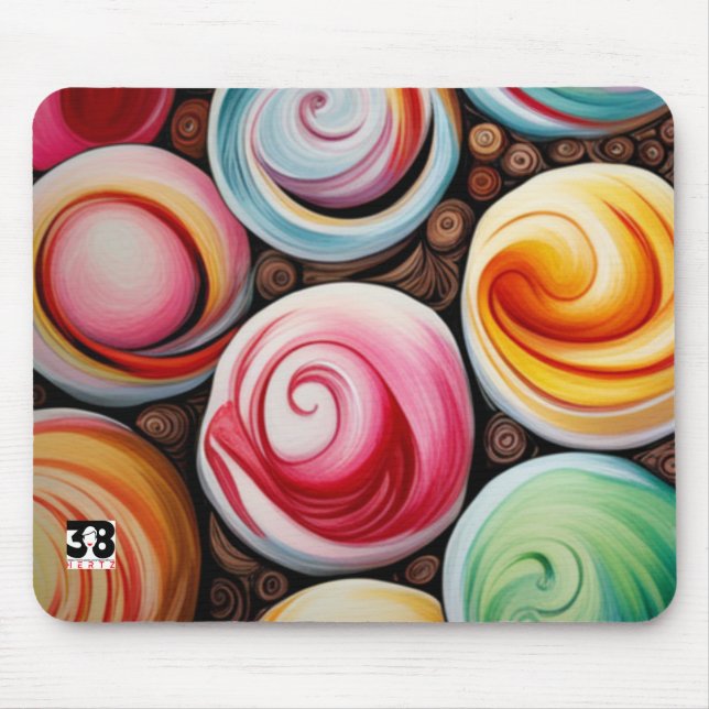 Creamy Swirls Musmatta (Framsidan)