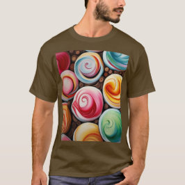 Creamy Swirls T Shirt