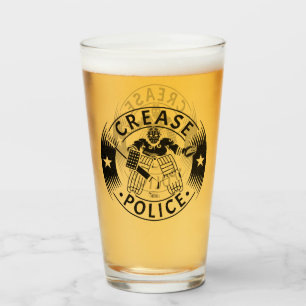 Crease Police Hockey Goalie Glaskopp