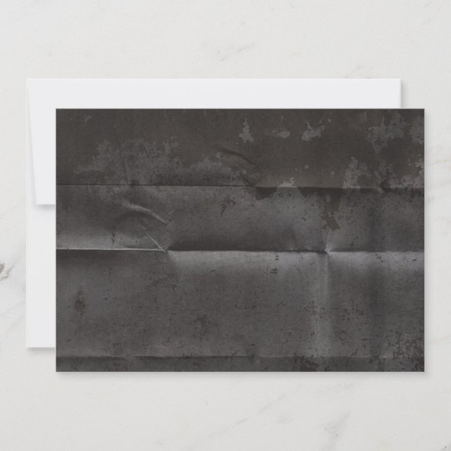 Creased Grungy Black Background (Framsida)