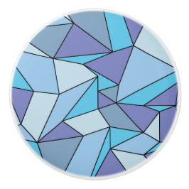 "Creases" Shades of Blue Knopp