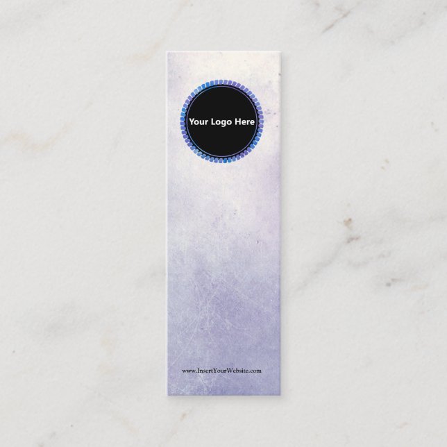 Creat Your Custom Logo Earring Display Card  Mini Visitkort (Framsida)