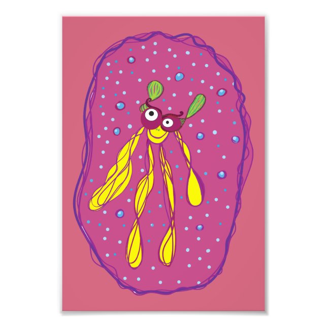 Creatdröm Swimmer Kodak Professionell Photo Fototryck (Framsidan)