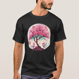 Create an Ambiance of Renewal with this Cherry Blo T Shirt