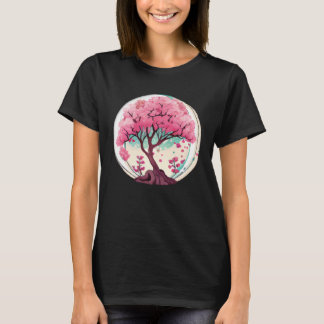 Create an Ambiance of Renewal with this Cherry Blo T Shirt