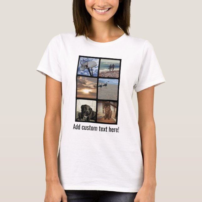 Create an Instagram Photo Montage T Shirt (Framsida)