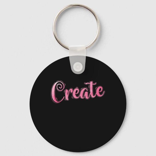 Create DIY Selbstgebastelt Nyckelring (Framsida)