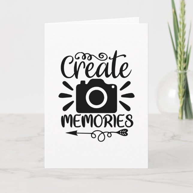 Create memories kort (Framsida)